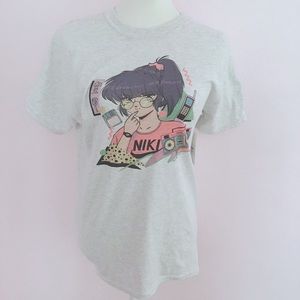 popkiller los angeles anime heather grey t-shirt